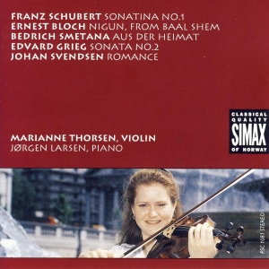Thorsenmarianne - Grieg/Svendsen/Schubert:Fiolin ryhmässä CD / Klassiskt @ Bengans Skivbutik AB (3744946)