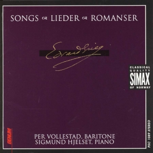 Vollestadper/Hjelsetsigmund - Grieg:Songs,Lieder,Romanser ryhmässä CD @ Bengans Skivbutik AB (3744953)