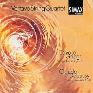 Vertavo String Quartet - Grieg/Debussy ryhmässä CD @ Bengans Skivbutik AB (3744981)