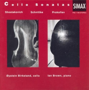 Birkelandøystein/Brownian - Cellosonater/Prok/Shost/Schnit ryhmässä CD @ Bengans Skivbutik AB (3746143)