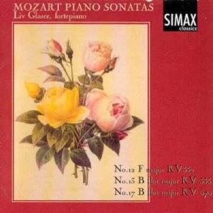 Glaserliv - Mozart:Piano Sonatas Vol 4 ryhmässä CD @ Bengans Skivbutik AB (3746156)