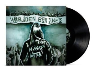 Världen Brinner - Vi Äger Natten (Svart) ryhmässä VINYYLI @ Bengans Skivbutik AB (3747752)