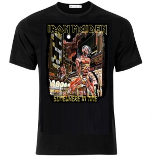 Iron Maiden - Iron Maiden T-Shirt Somewhere In Time ryhmässä Minishops / Iron Maiden @ Bengans Skivbutik AB (3755926)