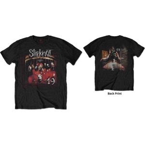 Slipknot - Debut Album - 19 Years Uni Bl T-Shirt ryhmässä Minishops / Slipknot @ Bengans Skivbutik AB (3756674r)