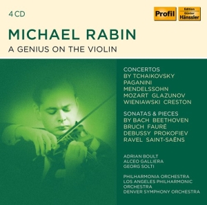 Various - A Genius On The Violin (4 Cd) ryhmässä CD @ Bengans Skivbutik AB (3763343)
