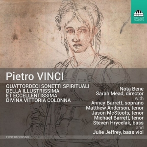 Vinci Pietro - Quattordeci Sonetti Spirituali ryhmässä CD @ Bengans Skivbutik AB (3763358)