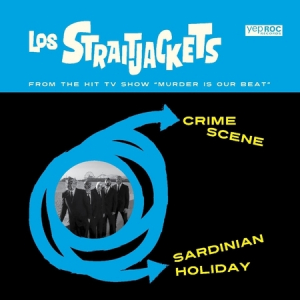 Los Straitjackets - Crime Scene B/W Sardinian Holi Day ryhmässä VINYYLI / Rock @ Bengans Skivbutik AB (3763516)