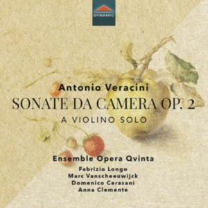 Veracini Francesco Maria - Sonate Da Camera A Violino Solo, Op ryhmässä CD @ Bengans Skivbutik AB (3770787)