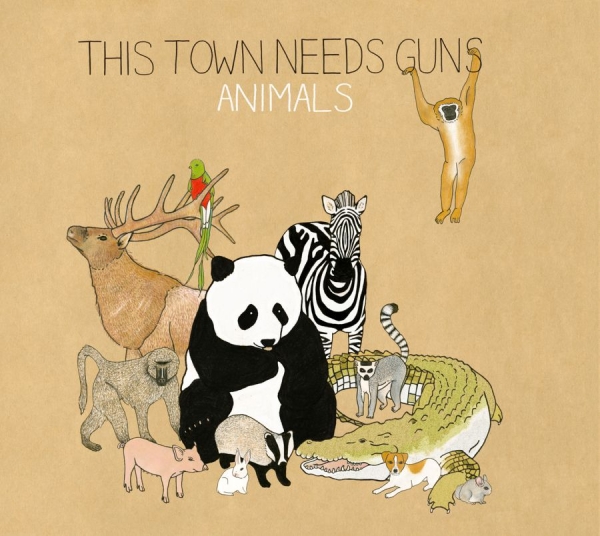 This Town Needs Guns - Animals ryhmässä VINYYLI / Myydyimmät @ Bengans Skivbutik AB (3771176)