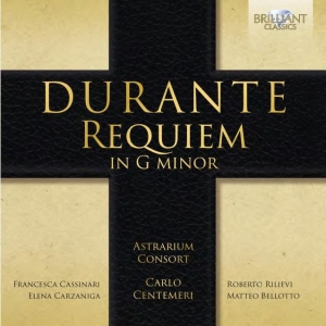 Durante Francesco - Requiem In G Minor ryhmässä CD @ Bengans Skivbutik AB (3778535)