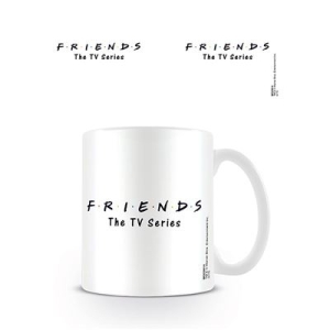 Friends - (Logo White) Mug ryhmässä ME SUOSITTELEMME / Perjantain julkaisut / 2025-10-31 @ Bengans Skivbutik AB (3778789)