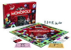 Nightmare before Christmas - Monopoly - Nightmare before Christmas ryhmässä MERCH @ Bengans Skivbutik AB (3779692)