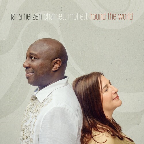 Herzen Jana & Moffett Charnett - Round The World ryhmässä CD / Jazz/Blues @ Bengans Skivbutik AB (3789296)