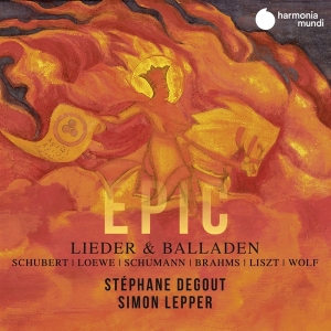 Stephane & Simon Lepper Degout - Epic: Lieder & Balladen ryhmässä CD / Klassiskt @ Bengans Skivbutik AB (3793787)