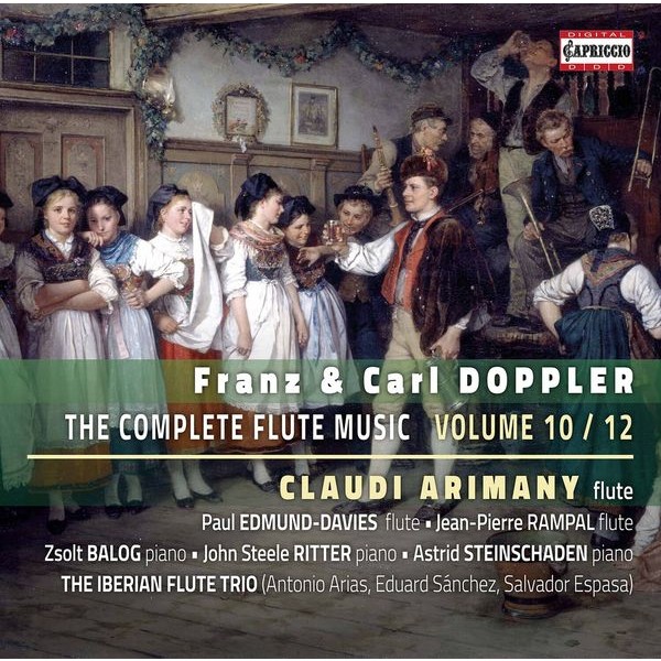Doppler Franz Doppler Carl - The Complete Flute Music, Vol. 10 ryhmässä CD / Klassiskt @ Bengans Skivbutik AB (3799049)