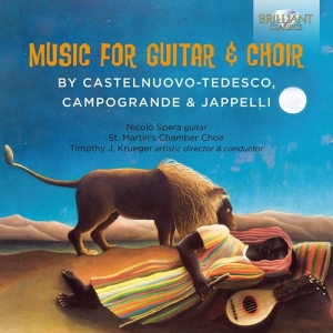Campogrande Nicola Castelnuovo-Te - Music For Guitar & Choir ryhmässä CD @ Bengans Skivbutik AB (3799110)