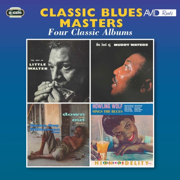 Various Artists - Classic Blues Masters - Four Classi ryhmässä CD / Myydyimmät @ Bengans Skivbutik AB (3807923)