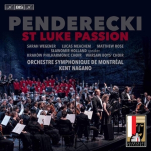 Penderecki Krzysztof - St. Luke Passion ryhmässä Musiikki / SACD / Klassiskt @ Bengans Skivbutik AB (3808051)