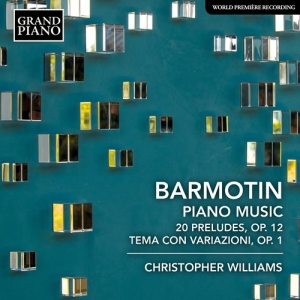 Barmotin Semyon - Piano Music - 20 Preludes, Op. 12 ryhmässä CD @ Bengans Skivbutik AB (3811908)
