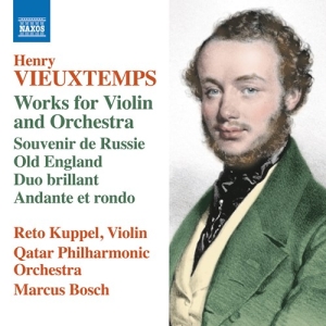 Vieuxtemps Henri Francois Joseph - Works For Violin & Orchestra ryhmässä CD @ Bengans Skivbutik AB (3811913)