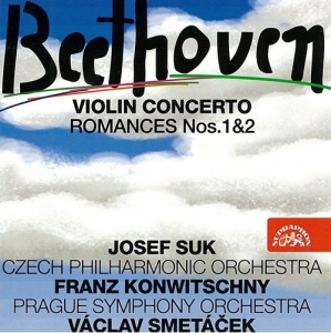 Beethoven Ludwig - Violin Concerto & Romances ryhmässä CD @ Bengans Skivbutik AB (3812910)