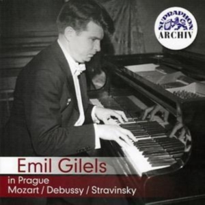 Mozart W A Debussy Claude Strav - Emil Gilels In Prague ryhmässä CD @ Bengans Skivbutik AB (3812924)
