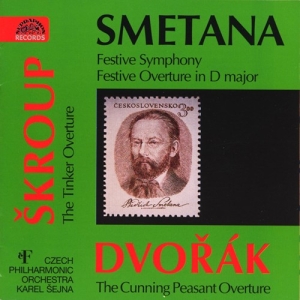 Smetana Bedrich Å kroup FrantiÅ¡ek - Festive Symphony, Festive Overture, ryhmässä CD @ Bengans Skivbutik AB (3814389)