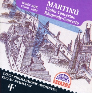 Martinu Bohuslav - Violin Concertos, Rhapsody-Concerto ryhmässä CD @ Bengans Skivbutik AB (3815196)