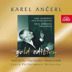 Hindemith Paul Borkovec Pavel - Ancerl Gold Edition 30: Violin & Ce ryhmässä CD @ Bengans Skivbutik AB (3815362)