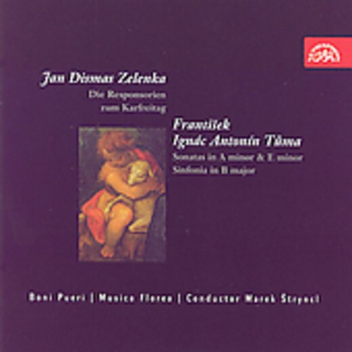 Zelenka J D Tuma F I A - Die Responsorien, Sonatas, Sinfonia ryhmässä CD / Klassiskt @ Bengans Skivbutik AB (3815531)