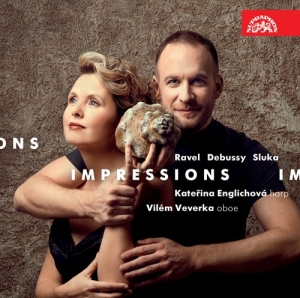 Ravel Maurice Sluka LuboÅ¡ Debus - Impressions: Works For Oboe And Har ryhmässä CD @ Bengans Skivbutik AB (3817488)
