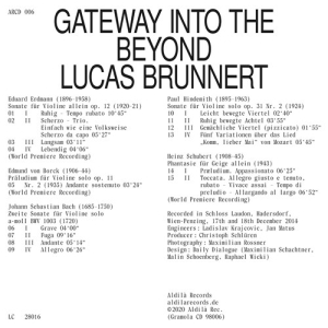 Various - Gateway Into The Beyond ryhmässä CD @ Bengans Skivbutik AB (3824087)