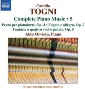 Togni Camillo - Complete Piano Music, Vol. 5 ryhmässä CD @ Bengans Skivbutik AB (3824606)
