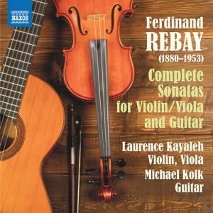 Rebay Ferdinand - Complete Sonatas For Violin/Viola & ryhmässä CD @ Bengans Skivbutik AB (3824607)