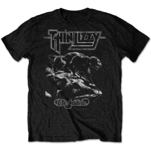Thin Lizzy/ T-shirt - Nightlife (Men Black) (M) ryhmässä -Start Tshirt @ Bengans Skivbutik AB (3828298)