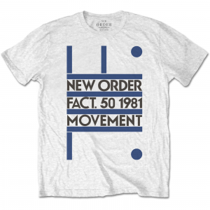 New Order -  New Order Unisex Tee: Movement (M) ryhmässä Minishops / New Order @ Bengans Skivbutik AB (3834109)