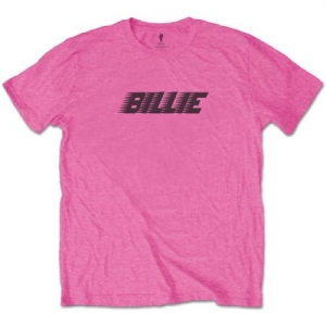 Billie Eilish - Racer Logo & Blohsh Uni Pink ryhmässä MERCH @ Bengans Skivbutik AB (3835678r)
