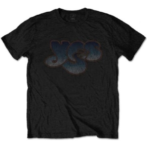 Yes - Yes Unisex Tee: Vintage Logo ryhmässä Minishops / Yes @ Bengans Skivbutik AB (3835735)