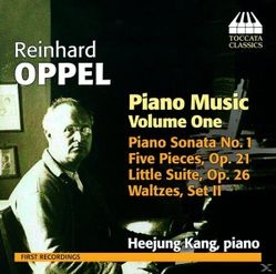 Oppel - Piano Music Vol 1 ryhmässä CD @ Bengans Skivbutik AB (3837517)