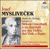 Myslivecek - Music For Strings 1 ryhmässä CD @ Bengans Skivbutik AB (3837524)