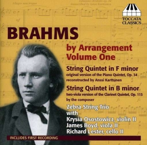 Brahms - Brahms By Arrangement Vol 1 ryhmässä CD @ Bengans Skivbutik AB (3837541)