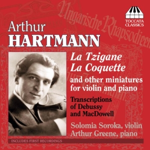 Hartmann - Miniatures For Violin ryhmässä CD @ Bengans Skivbutik AB (3837551)