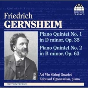 Gernsheim - Piano Quintets ryhmässä CD @ Bengans Skivbutik AB (3837586)