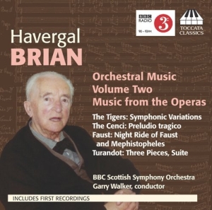 Brian - Orchestral Music Vol.2 ryhmässä CD @ Bengans Skivbutik AB (3837592)