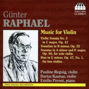 Raphael - Music For Violin ryhmässä CD @ Bengans Skivbutik AB (3837594)