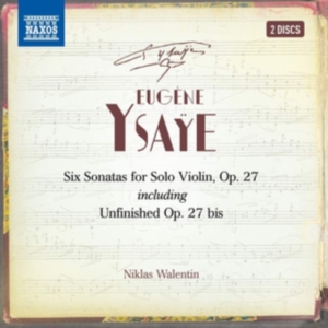 Ysaÿe Eugène - Six Sonatas For Solo Violin, Op. 27 ryhmässä CD @ Bengans Skivbutik AB (3840330)