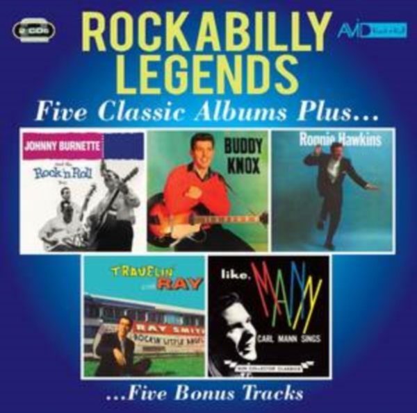 Blandade Artister - Rockabilly Legends - Five Classic A ryhmässä CD @ Bengans Skivbutik AB (3843091)