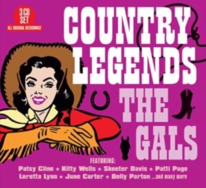 Various Artists - Country Legends - The Gals ryhmässä CD @ Bengans Skivbutik AB (3846208)