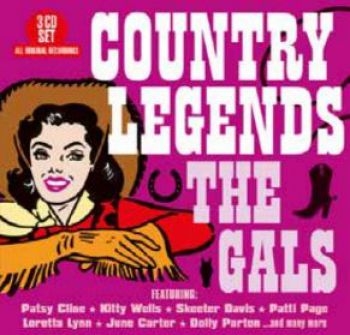 Various Artists - Country Legends - Girls ryhmässä CD / Myydyimmät @ Bengans Skivbutik AB (3846208)