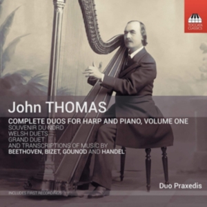 Thomas John - Complete Duos For Harp And Piano, V ryhmässä CD @ Bengans Skivbutik AB (3846255)